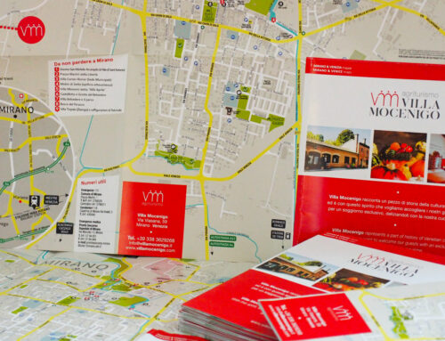 Map Foldout of Villa Mocenigo