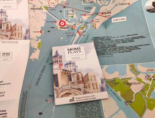 Map of Venice MOMI FLATS – Design that orients and accommodates