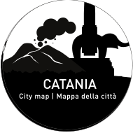 icona mappa di Catania personalizzabile